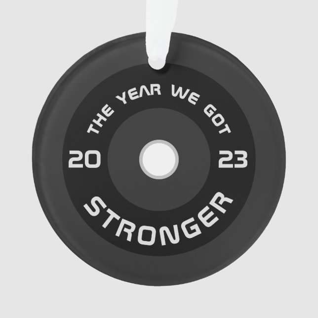 Fitness 2025 ornament (Vorderseite)