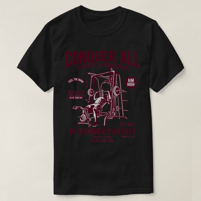 FITNESS 9 T-Shirt (Design vorne)