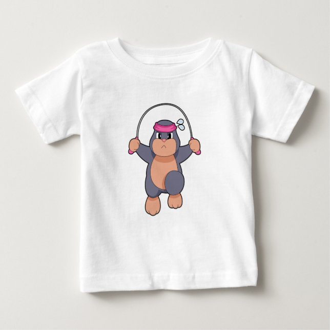 Fitness Baby T-shirt (Vorderseite)