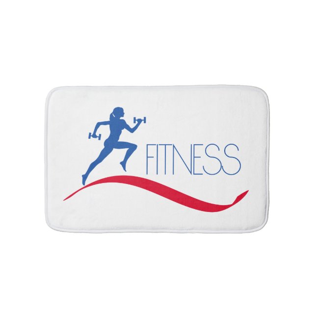Fitness Badematte (Vorderseite)