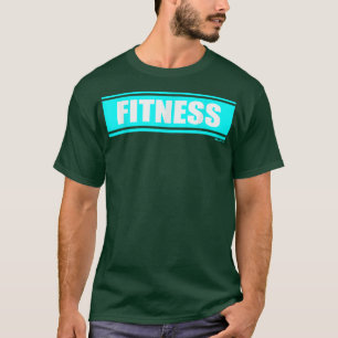 Fitness Blue Gym Fitness Workout Gym Sprichwort Mo T-Shirt