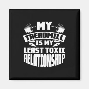 Fitness Bodybuilding Mein Laufband Ist Meine Am We Magnet