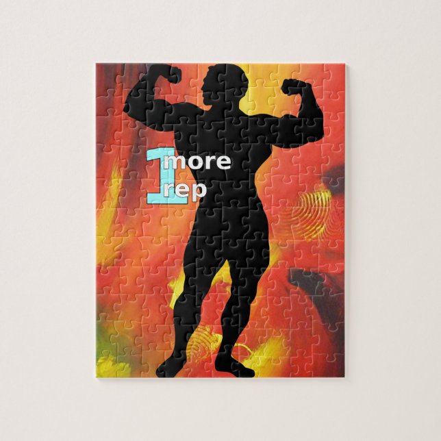 Fitness Bodybuilding Puzzle (Vertikal)