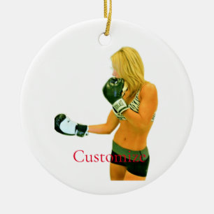 Fitness Boxing Thunder_Cove Keramik Ornament