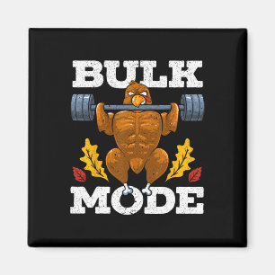 Fitness Bulk Mode Gym Workout Erntedank Magnet