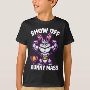 Fitness Bunny Bodybuilder Vom Sonnenblumen lassen T-Shirt