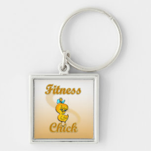 Fitness Chick Schlüsselanhänger