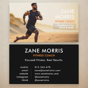 Fitness Coach Visitenkarte