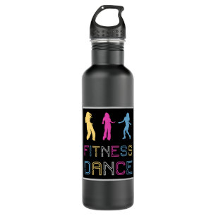 Fitness Dance Gym Dancing Workout Sport Geschenkid Edelstahlflasche
