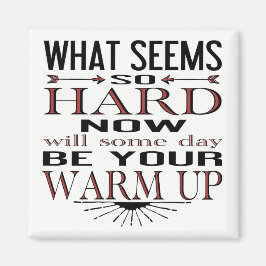 Fitness Dance Motivierend Zitat Magnet