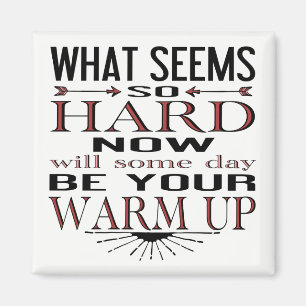 Fitness Dance Motivierend Zitat Magnet