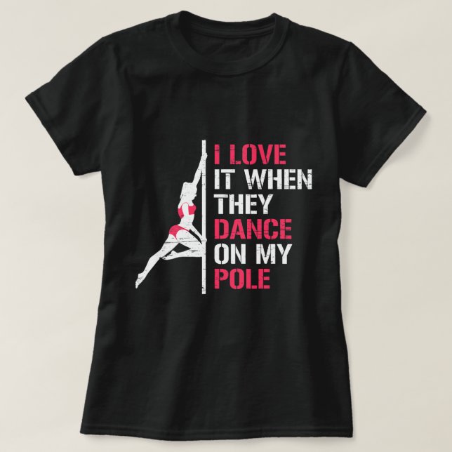 Fitness Dancer Instructor T-Shirt (Design vorne)