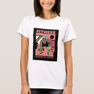Fitness: Das Ziel "Snacks Fitness" T-Shirt