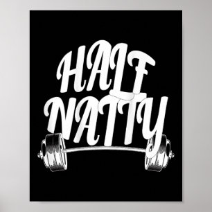 Fitness der halben Natty Bodybuilding (hinten) Ste Poster