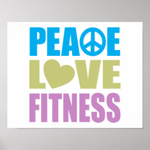 Fitness der Liebe Poster
