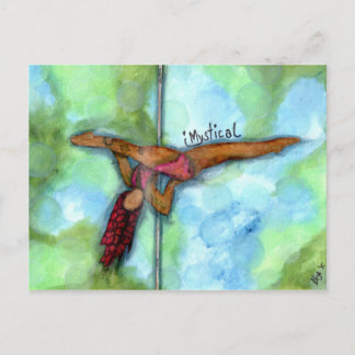 Fitness der Poole Postkarte