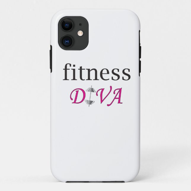 Fitness-Diva iPhone 5 Fall Case-Mate iPhone Hülle (Rückseite)