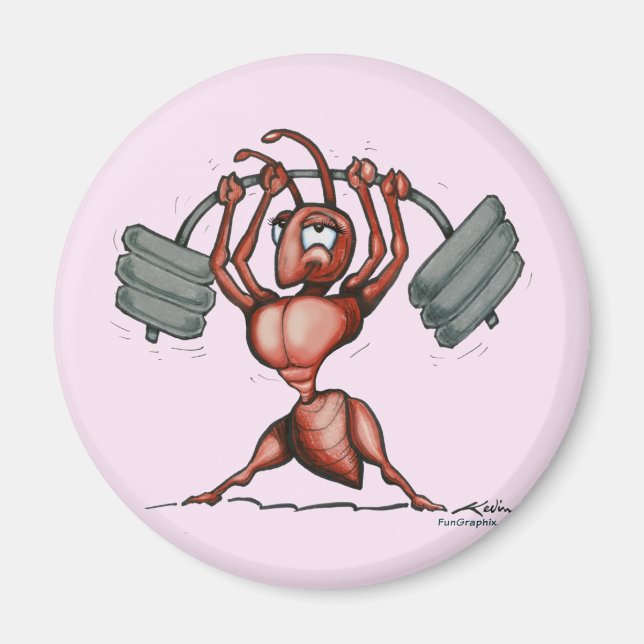 Fitness Diva Magnet (Vorne)