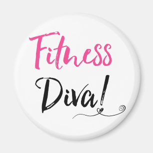 ‚Fitness Diva‘ Magnet