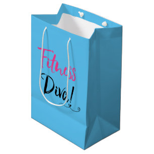 "FITNESS-DIVA " MITTLERE GESCHENKTÜTE