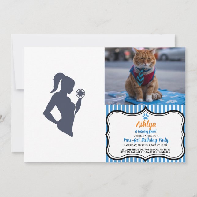 Fitness Einladung (Vorderseite)