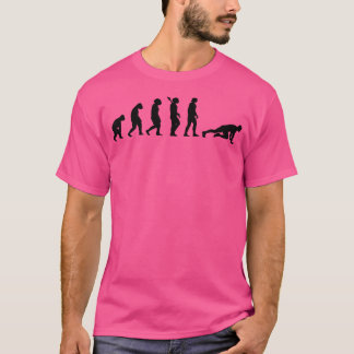 Fitness Evolution Gym Workout Sportbahn Bodybuil T-Shirt
