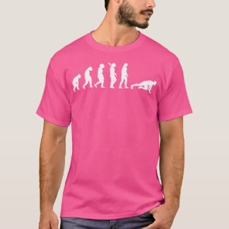 Fitness Evolution Gym Workout Sportbahn Bodybuil T-Shirt