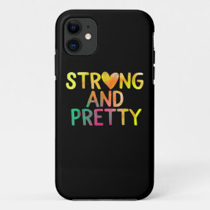 Fitness für hübsche und starke weibliche Computers Case-Mate iPhone Hülle