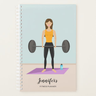Fitness für Mädchen Planer