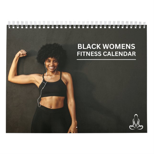 Fitness für Schwarze Frauen Kalender (Titelbild)