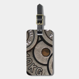 Fitness für Schwarzgymnasien Gepäckanhänger