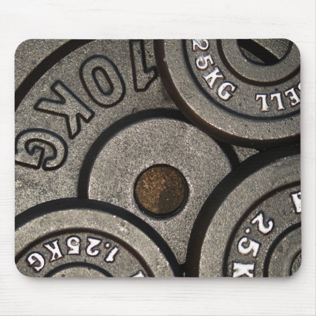 Fitness für Schwarzgymnasien Mousepad (Vorne)