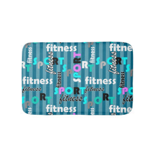 Fitness für Sportbekleidung Badematte
