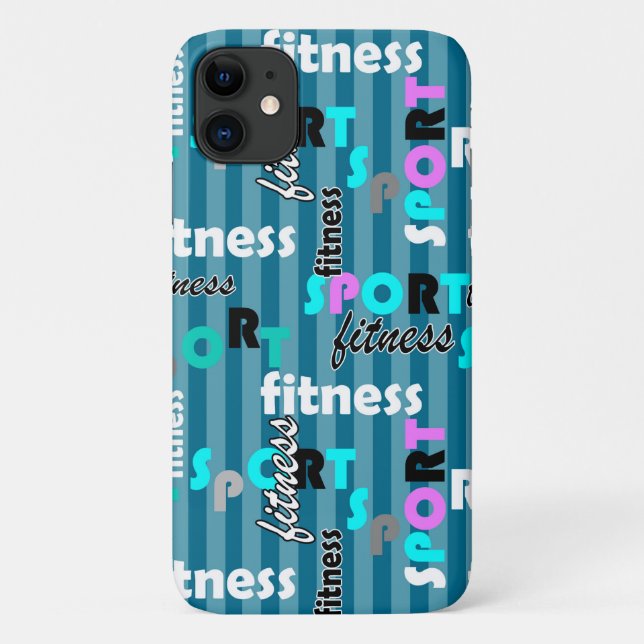 Fitness für Sportbekleidung Case-Mate iPhone Hülle (Rückseite)