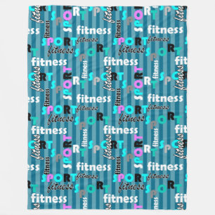 Fitness für Sportbekleidung Fleecedecke