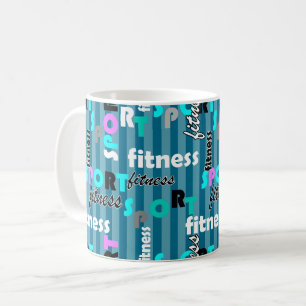 Fitness für Sportbekleidung Kaffeetasse