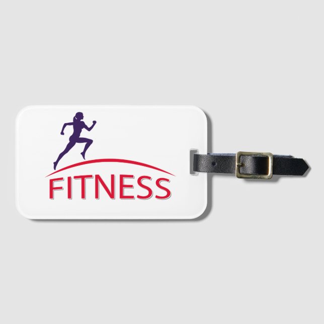 Fitness Gepäckanhänger (Vorderseite (Horizontal))