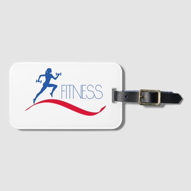Fitness Gepäckanhänger (Vorderseite (Horizontal))