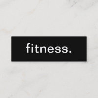 Fitness-Geschäfts-Karte