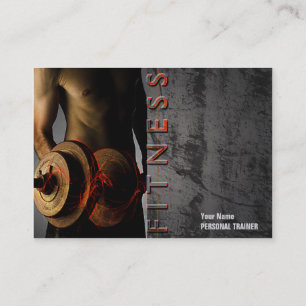 Fitness - Geschäfts-Karte Terminkarte