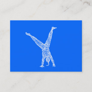 Fitness-Geschäfts-Karte Visitenkarte