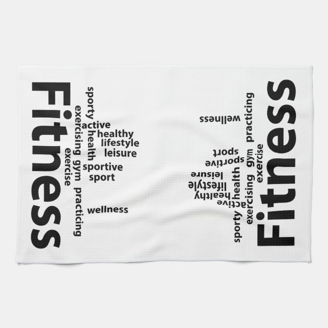 Fitness Geschirrtuch (Horizontal)