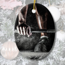 Fitness Gewicht Barbell Gym Keramik Ornament