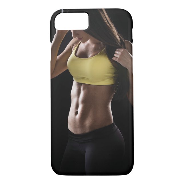 Fitness Girl Case-Mate iPhone Hülle (Rückseite)