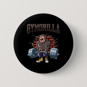 Fitness Gorilla Club Button