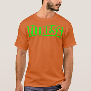 Fitness Green Gym Fitness Workout Sprichwort Motiv T-Shirt
