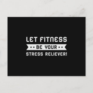 Fitness Gym Dance Dancing Sport Workout Geschenk I Postkarte