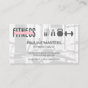 Fitness   Gym Equipment Icons Terminkarte