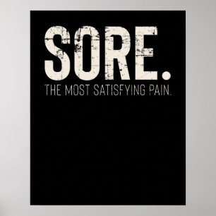 Fitness Gym Workout Motivierend Kostenvoranschlag Poster