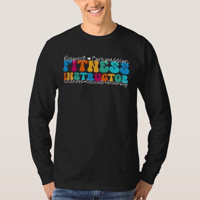 Fitness Instructor Appreciation Week Back to Schoo T-Shirt (Vorderseite)